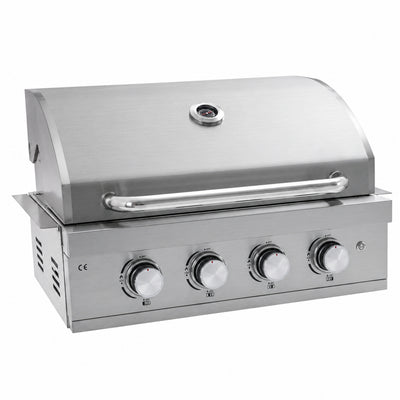 DWSZRWL 27-In 4-Burner Built-In Gas Grill – 304 Stainless
